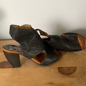 Miz Mooz Peep Toe Slingback Sandal